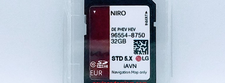 Karta SD KIA NIRO Gen 5.X (STD 5.X) EU 2023-1