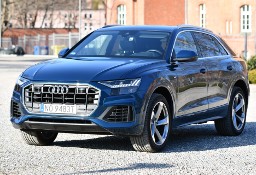 Audi Q8 Quattro, 340 KM, 3.0 benzyna, S-line, salon Polska, bezwypadkowy