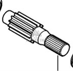 CLAAS Jaguar 970 Wał Wałek Zębnika Zębatki 0007707470 00 0770 747 0