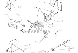 New Holland T6010 T6070 Nagrzewnica 240v 82030789