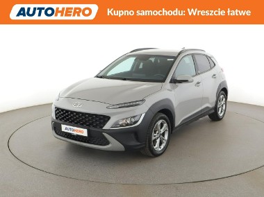 Hyundai Kona klima auto kamera i czujniki parkowania grzane fotele i kierownica-1