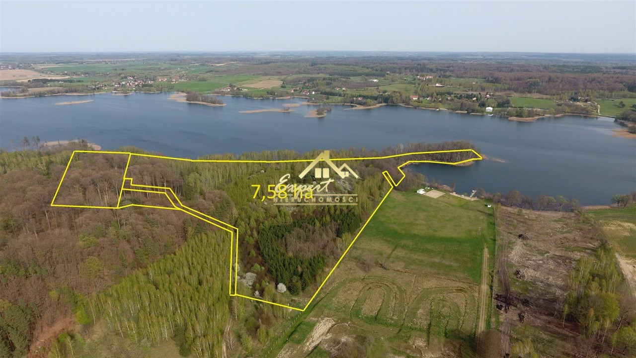 Unikatowy cypel nad Jeziorem Narie -Kretowiny - Widok 2