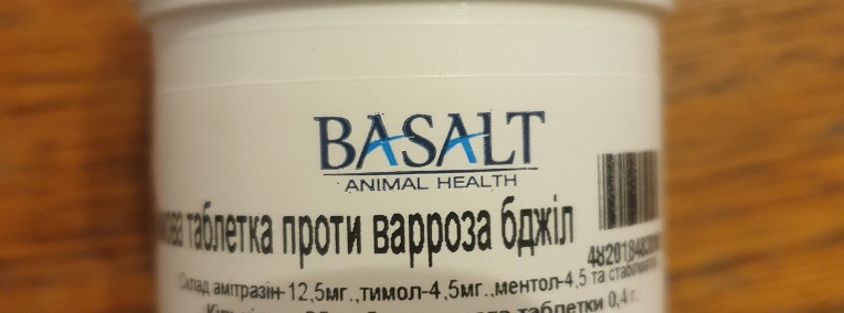 "BASALT"  tabletki termiczne do leczenia warrozy pszczół - 25 tabletek)-1