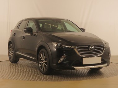 Mazda CX-3 , Salon Polska, 1. Właściciel, Automat, Skóra, Navi,-1