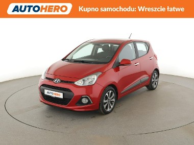 Hyundai i10 II automat 87KM Style półskóra klima -auto. grzane fotele tempomat-1