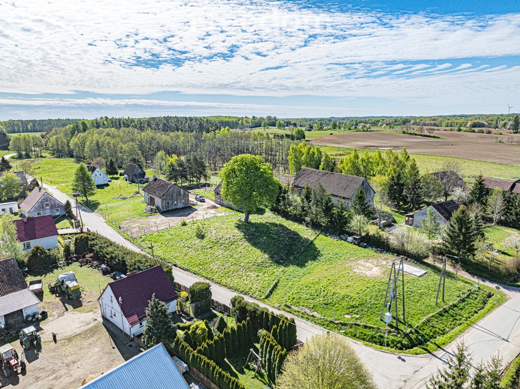 Działka budowlana – Rychnowy, gm. Milejewo - Widok 2