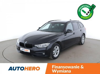 BMW SERIA 3 FV23% automat skóra sportowe full LED fotele klima auto czujniki par-1