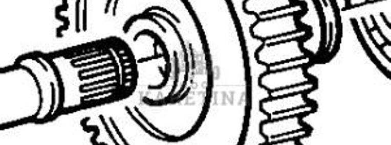 Fendt Favorit 514 Koło Zębate Walcowe CZĘŚCI 514100080090-1