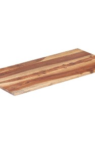 vidaXL Blat stołu, lite drewno sheesham, 25-27 mm, 60x100 cm285992-2