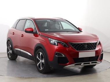 Peugeot 3008 , Salon Polska, Skóra, Navi, Klimatronic, Tempomat,-1