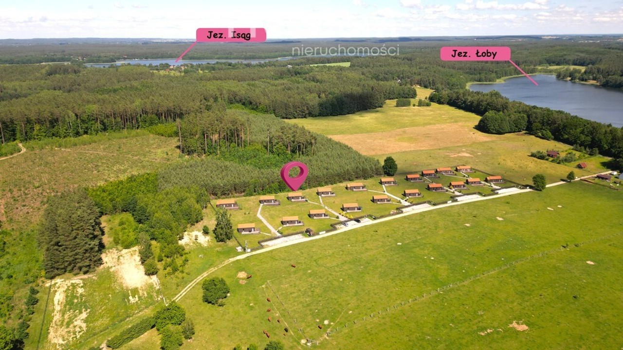 Domek/Inwestycja na Mazurach w pobliżu jeziora