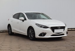 Mazda 3 III , Serwis ASO, Skóra, Xenon, Bi-Xenon, Klimatronic, Tempomat,
