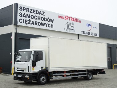 Iveco Eurocargo 120E18, EEV Euro 5 Sprowadzony Kontener, Winda Książka Serwisowa, Przebieg tylko 245 tys km, Winda , Automat, Tacho-1