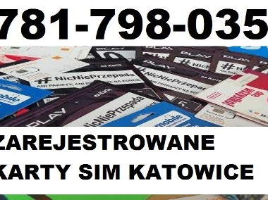 ZAREJESTROWANE KARTY SIM DETAL NA SŁUPA AKTYWNE ANONIM STARTERY PEWNE KARTA-1