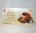 K-classic Kaufland Herbata rooibos waniliowa ekspresowa 25 torebek vanille 