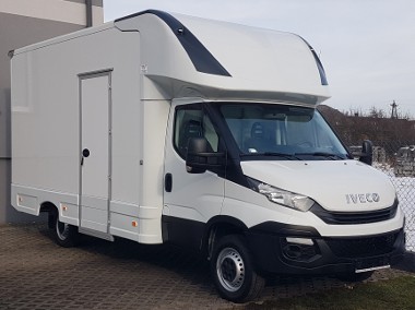 KONTENER NISKOPODŁOGOWY 4,31x2,24x2,43 SKLEP BAR FOODTRUCK KMAPER AC-1