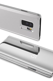 Etui z klapką Clear View Case do Samsung Galaxy S10 srebrny-2