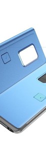 Etui z klapką Clear View Case do Samsung Galaxy S10 srebrny-4