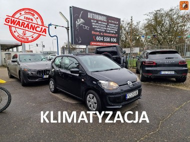 Volkswagen up! 1.0 Benzyna 60 KM, Klimatyzacja, Isofix, Centralny Zamek, ZADBANY !-1