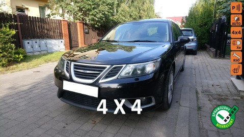 Saab 9-3 II V6 2,8 Turbo 280 KM Aero XWD ,bezwypadkowy,stan bardzo dobry