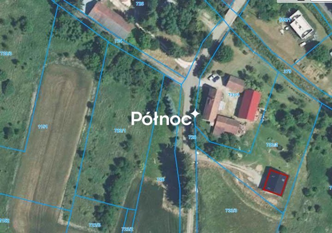 Działka rolno-budowlana Jaszkowa Górna 3300 m² - Widok 2