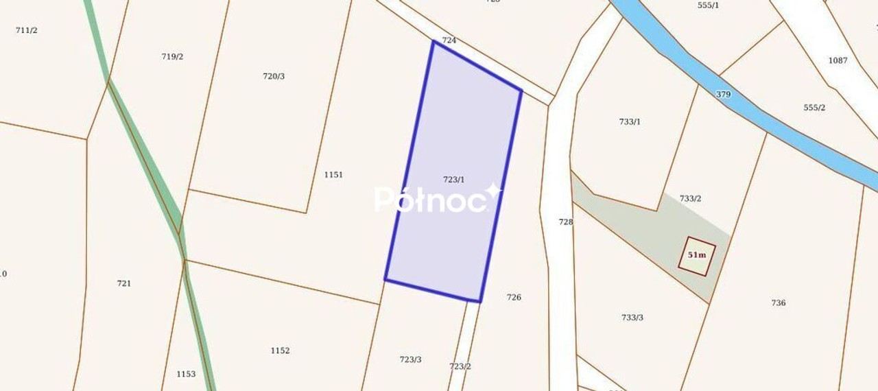 Działka rolno-budowlana Jaszkowa Górna 3300 m² - Widok 3