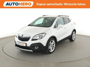 Opel Mokka navi klima auto szyberdach półskóra grzane fotele kamera i czujniki-1