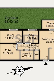 4 pokoje | Ogród 90 m2 | Stabłowice-2