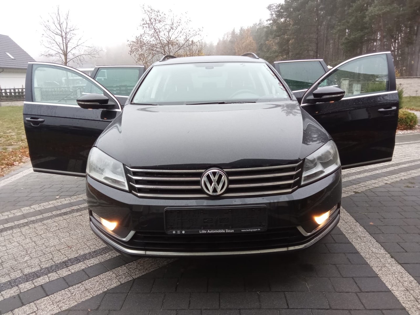 Volkswagen Passat B7 VW Passat kombi 2.0tdi 140KM comfortline czarny bezwypadkowy