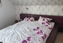 łóżko KLER z materacem TEMPUR używane +narzuta w odcieniu łóżka gratis