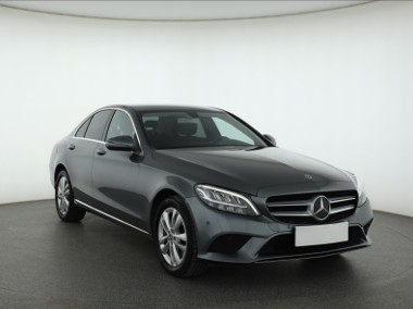 Mercedes-Benz Klasa C W205 , Salon Polska, Serwis ASO, Automat, Skóra, Klimatronic,-1