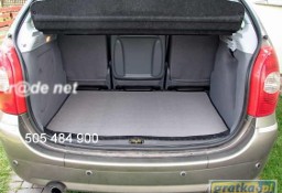 Renault Espace IV 7 osobowy- 3 rząd rozłożony od 2002 do 2015 r. najwyższej jakości bagażnikowa mata samochodowa z grubego weluru z gumą od spodu, dedykowana Renault Espace