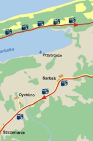 Działka inwestycyjna blisko jeziora Sarbsko-3