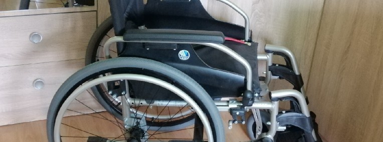 Wózek inwalidzki, lekki składany-1