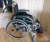 Wózek inwalidzki, lekki składany
