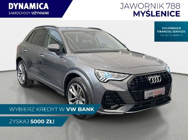Audi Q3 II VAT 23% S-line 35TFSI mHEV 150KM S-tronic 2021 r., salon PL, HAK, V-1