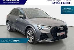 Audi Q3 II VAT 23% S-line 35TFSI mHEV 150KM S-tronic 2021 r., salon PL, HAK, V