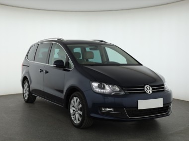 Volkswagen Sharan II , Salon Polska, 7 miejsc, Skóra, Navi, Xenon, Bi-Xenon,-1