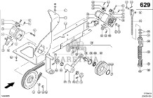 Claas Lexion 600 POMPA ZĘBATA 0006836990 (Napęd pompy hydraulicznej)