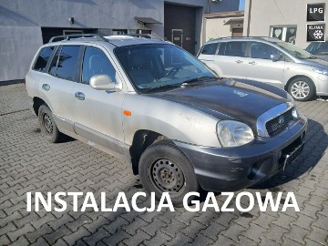 Hyundai Santa Fe I 2.4i Instalacja gazowa klimatyzacja skóry hak