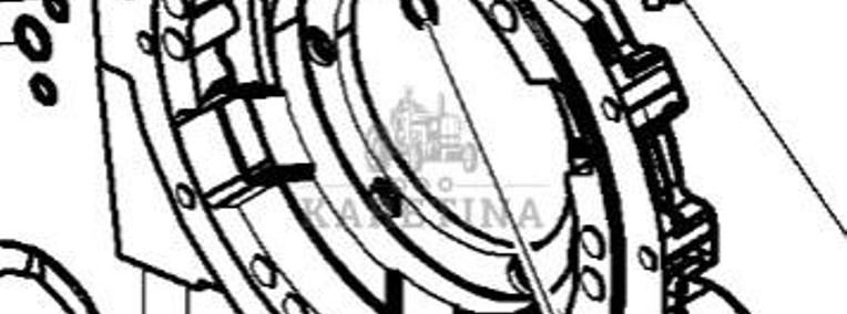 Massey Ferguson 5410 Pokrywa Obudowa Skrzyni Biegów CZĘŚCI 4313292M1-1