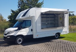 Iveco DAILY SKLEP FOODTRUCK KONTENER NISKOPODŁOGOWY 4,31x2,23x2,42 BAR KLIMA