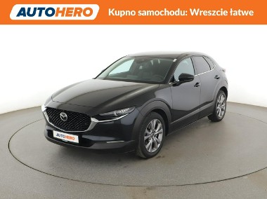 Mazda CX-30 mHEV 4x4 skóra full LED navi grzane fotele kamera i czujniki parkowa-1
