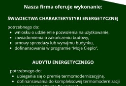 Audyt energetyczny. Certyfikat energetyczny. 