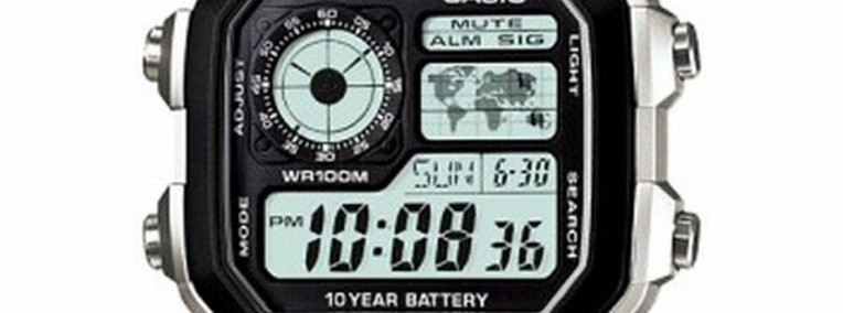 Casio zegarek męski AE-1200WHD-1AVEF-1