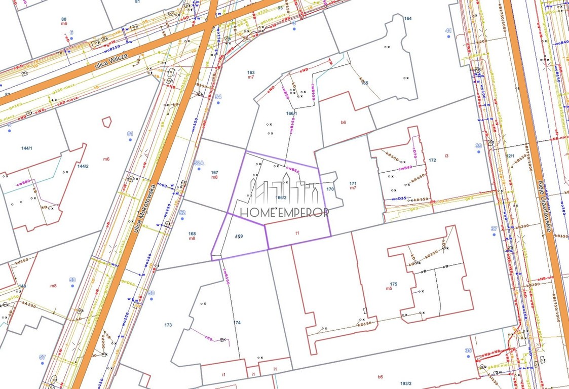 Działka na sprzedaż, 698 m², Warszawa Śródmieście - Ansicht 2