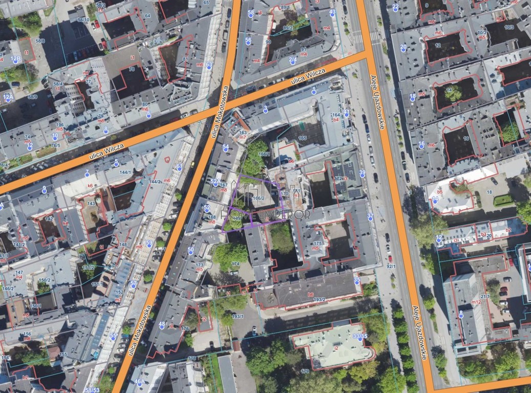 Działka na sprzedaż, 698 m², Warszawa Śródmieście - Ansicht 3