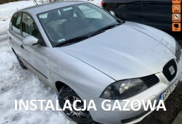 SEAT Ibiza IV 5 d, LPG, hak, polski salon, 2 klucze, przegląd do 2026, 2 kpl. kół