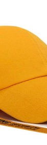 Żółta Czapka Bejsbolówka Cotton Personality Trend z Paskiem  -3