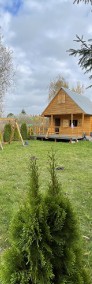 Działka rekreacyjna z drewnianym piętrowym domkiem -ROD Relaks, Koluszki -3